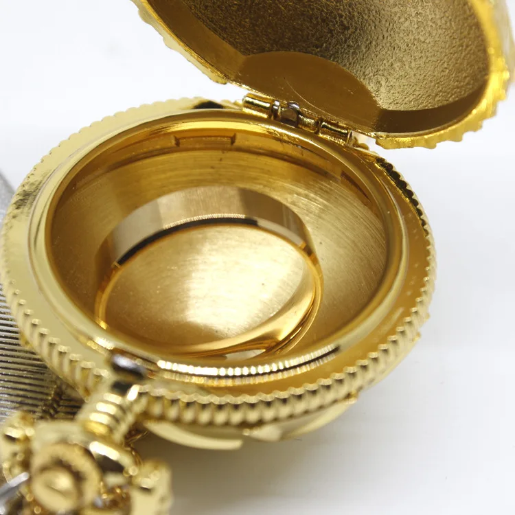 Брелок с подвеской Золотой снитч открывается Квиддич аксессуары для косплея