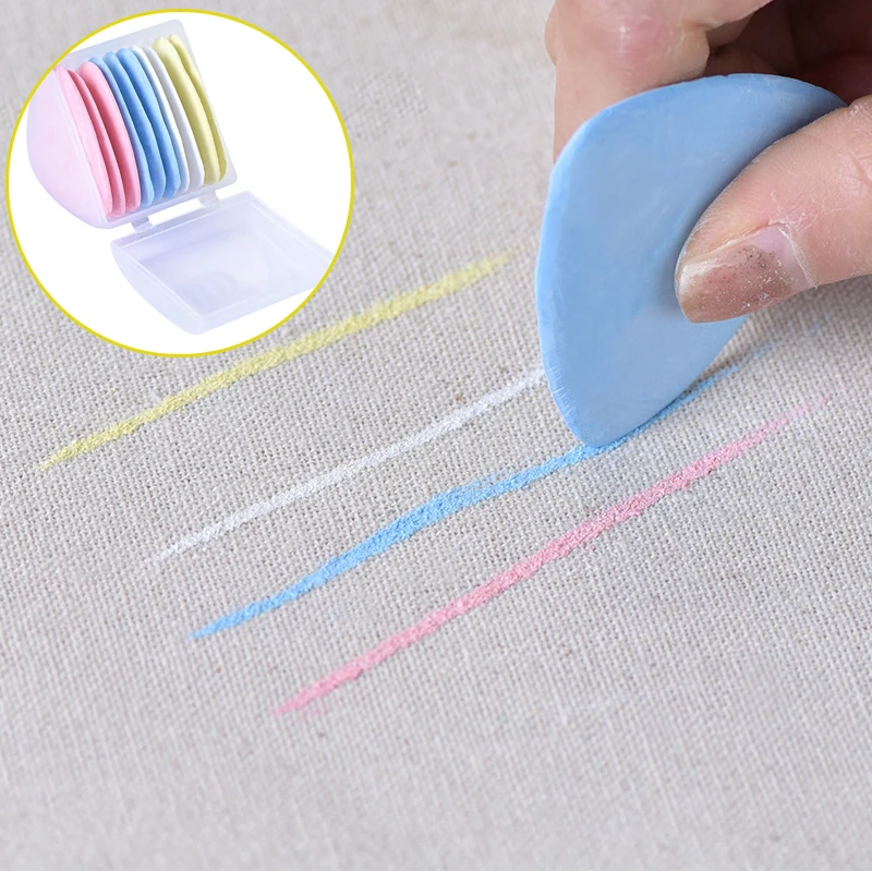 Светными тканими портновский мелок стираемый маркер тканя лоскутное