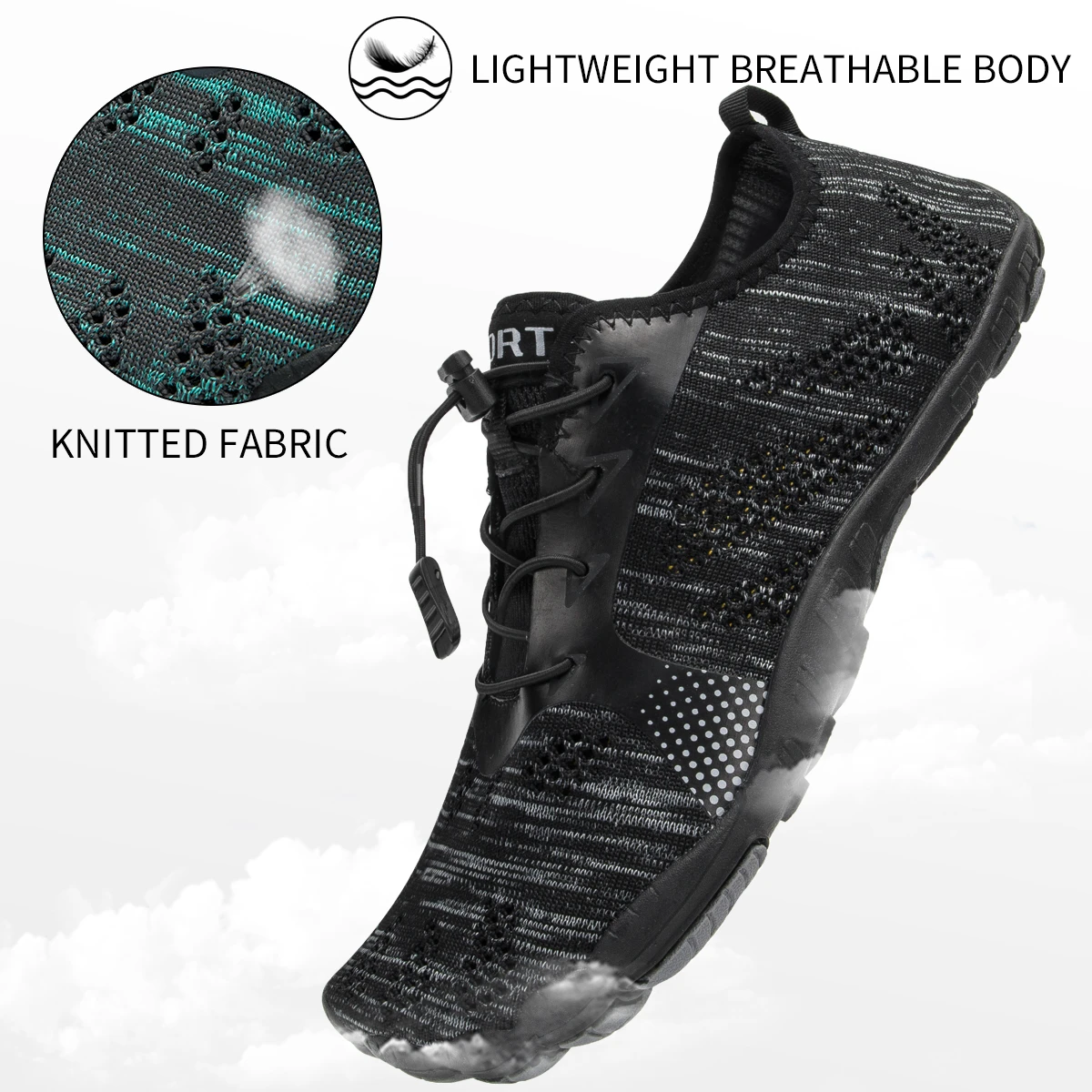

Shoes Men Barefoot Men Beach Shoes For Women Upstream Shoes Breathable Hiking Sport Shoe Quick Dry River Sea Water Sneakers Gift