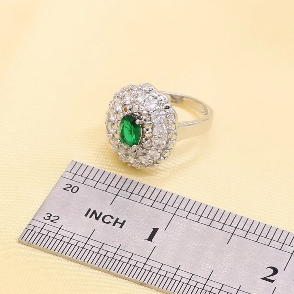 Женский комплект из колье серёг кольца и браслета|Ювелирные наборы| |