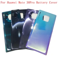 battery cover rear door panel housing for huawei mate 30 pro back case replacement battery door with logo