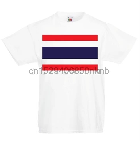 Thailand Kids T-Shirt Country Flag Map Top Children Boys Girls Unisex |
