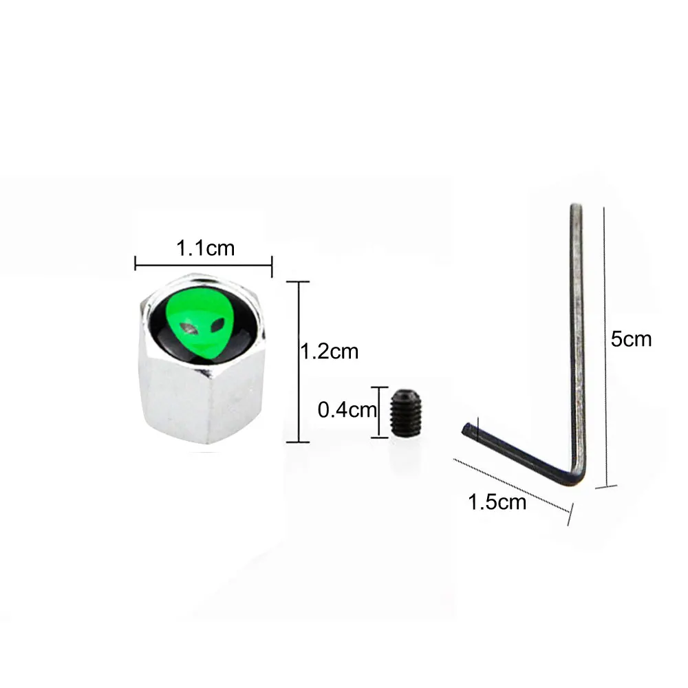 4 шт./компл. Классическая Противоугонная хромированная Автомобильная крышка на