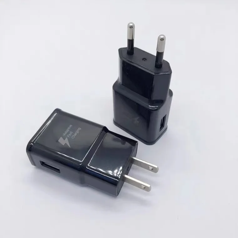 

10Sets Fast Charing Adapter Quick Charge 9V 1.67A 1.2m USB Type C Cable Travel Adapter EU US Plug For Samsung S8+ S9 S10 Note 8