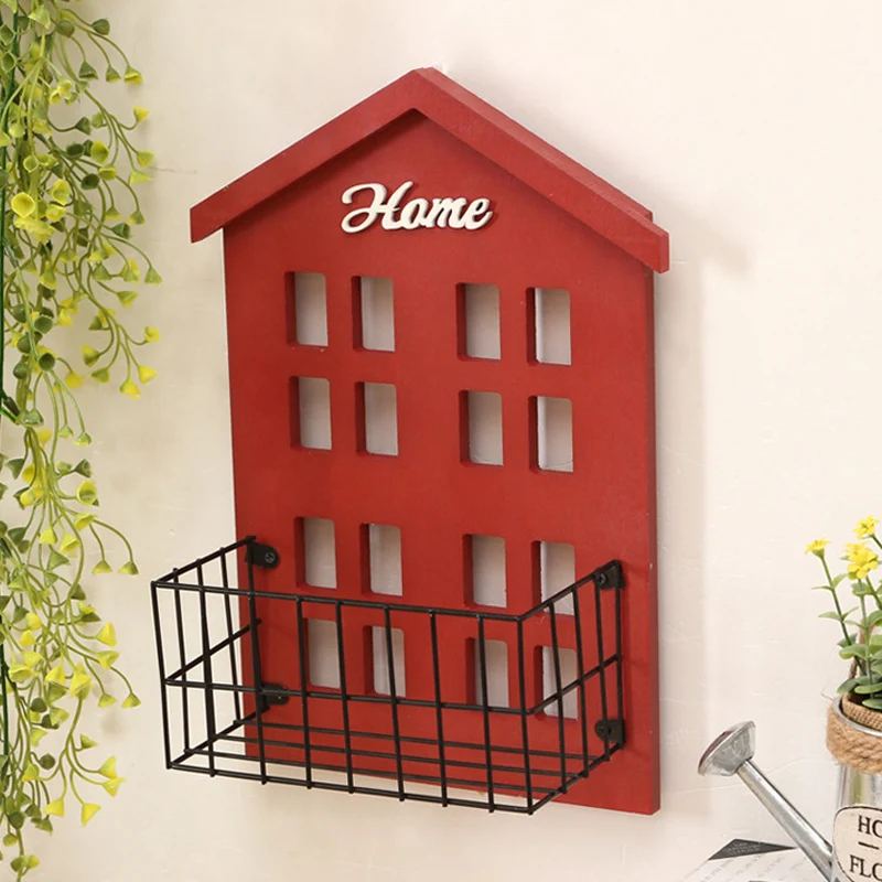 New Wooden Storage Wall Shelf Rack Display Organization House Style Decoration for Home DOM668 | Электроника