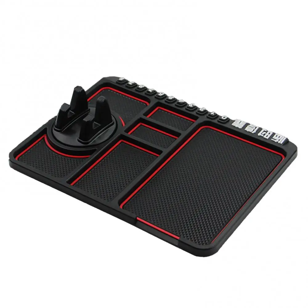 

Car Dashboard Phone Holder Anti-Slip Mat Phone Mount Anti-skid Temporary Parking Card