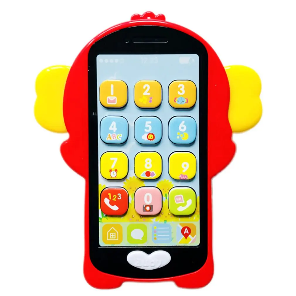 Маленькая обезьяна в форме смартфона китайский и английский двуязычный Обучения