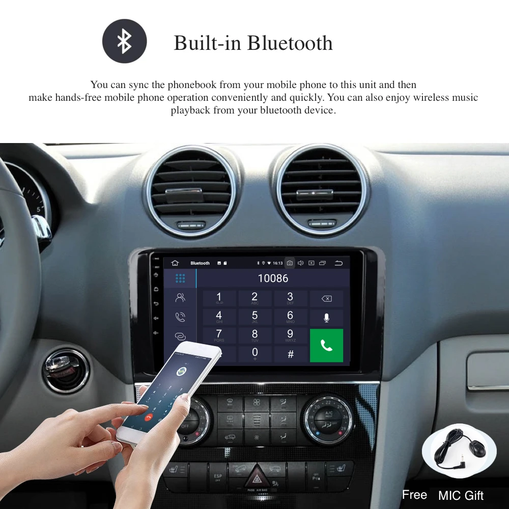 Android 9,0 gps для Mercedes Benz CLASS ML W164 X164 ML350 ML300 GL500 ML320 автомобильный радиоприемник PX6 DSP ips HDMI 4 Гб+ 64 Гб RDS Wi-Fi карта