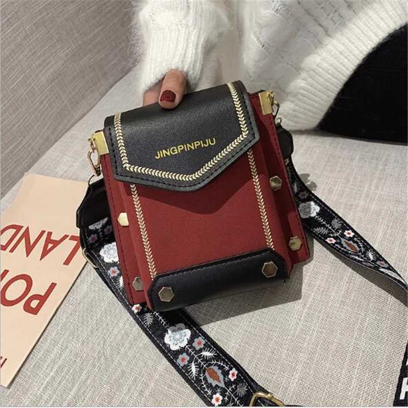 Женская сумка через плечо новая модная матовая Простая Сумка-Кроссбоди из