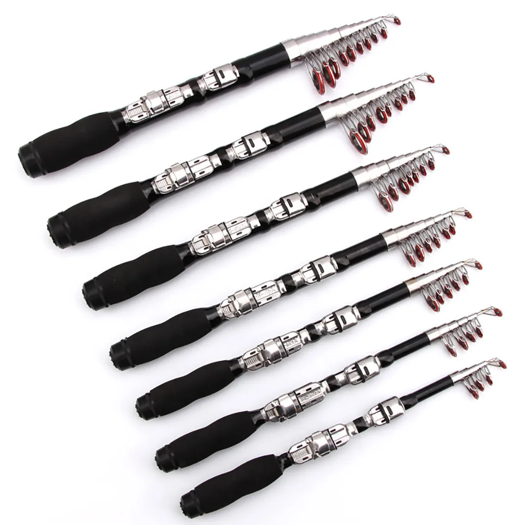 

High Quality Useful Fishing Rod Telescopic Fishing Rod Sea Saltwater Kit Fishing Mini sea pole Fishing Accessories Pescaria