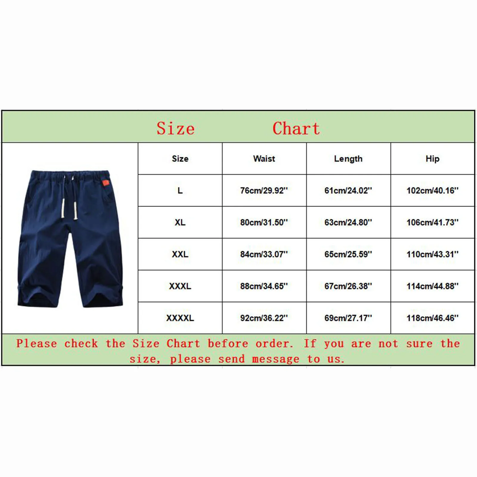 

Men Cotton Casual Pants Summer Fashion Solid Color Cropped Trousers Workout Shorts Pants Spring Comfy Sports Beach surf Pants