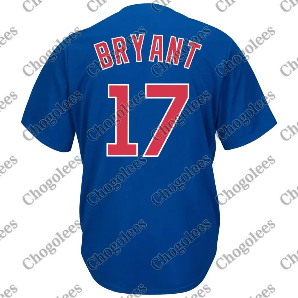 

Baseball Jersey Kris Bryant Chicago Majestic Big & Tall Alternate Cool Base Player Jersey - Royal
