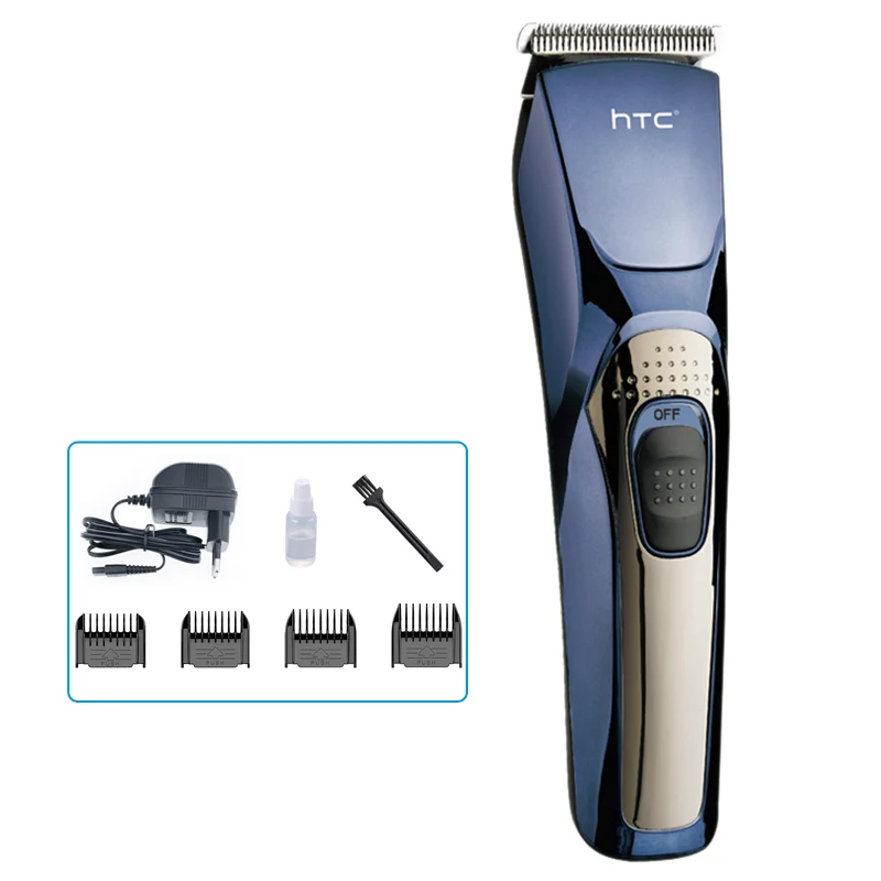 Htc перезаряжаемая электрическая машинка для стрижки волос с низким уровнем шума