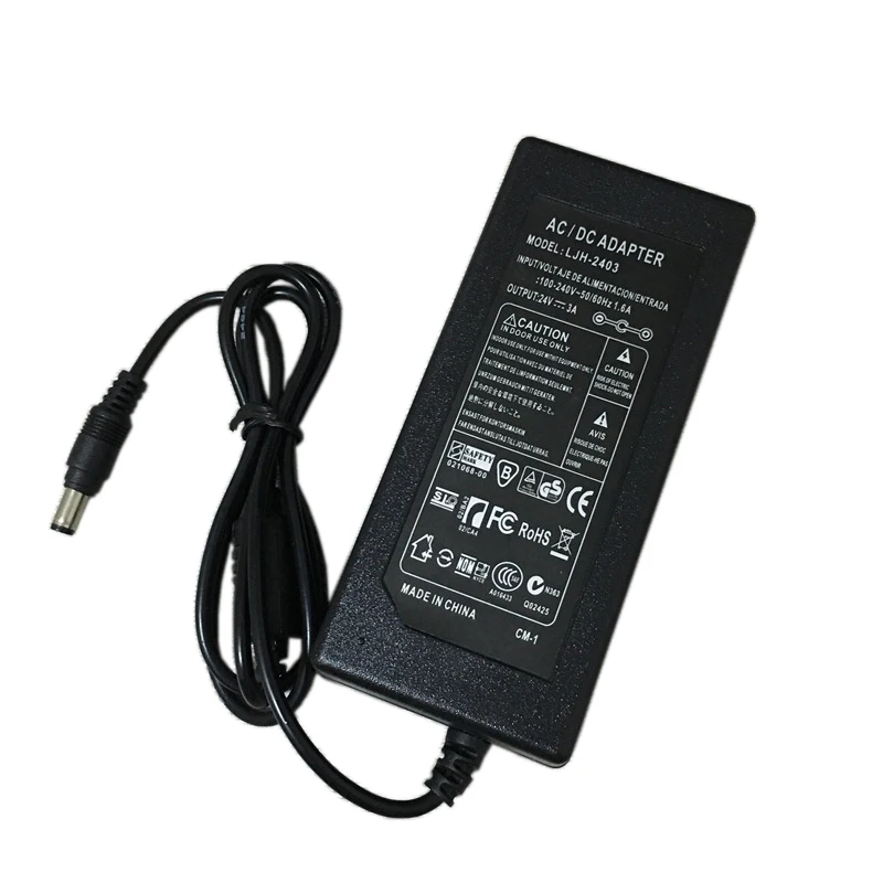 Адаптер питания для камеры 24 В 3 А 72 Вт | Обустройство дома