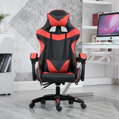 Presale High Quality Boss Office Chair Ergonomic Computer Gaming Chair Internet Seat Household adjustable Reclining Lounge Chair - Цвет: No foot rest red