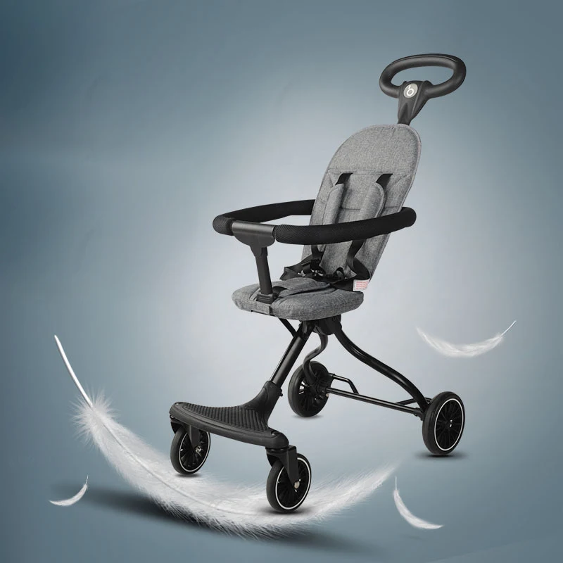 

2019 New simple comfortable stable baby stroller collapsible multifunctional baby stroller children's light folding 30 Kg