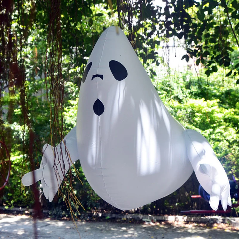 

Halloween Inflatable Toys Pumpkin Eyeball Spider White Ghost Foil Balloons Inflatable Toys Bat Globos Halloween Party Supplies