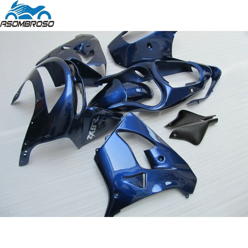 For Kawasaki Ninja Zx9r Fairing Kit 1998-1999 All Blue Fairing Set Zx9r 98 99 Yf16