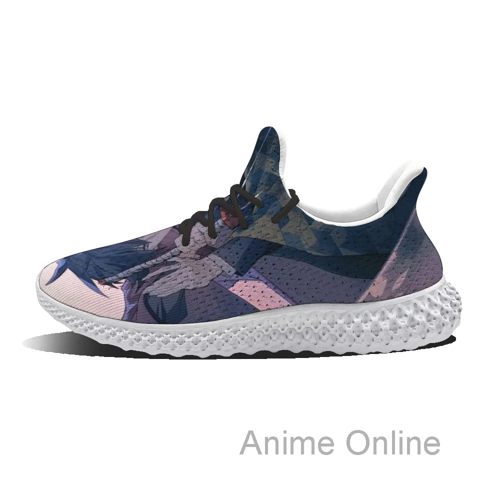 

Spring 2021 Tomioka Giyuu Anime pattern Breathable flat running shoes