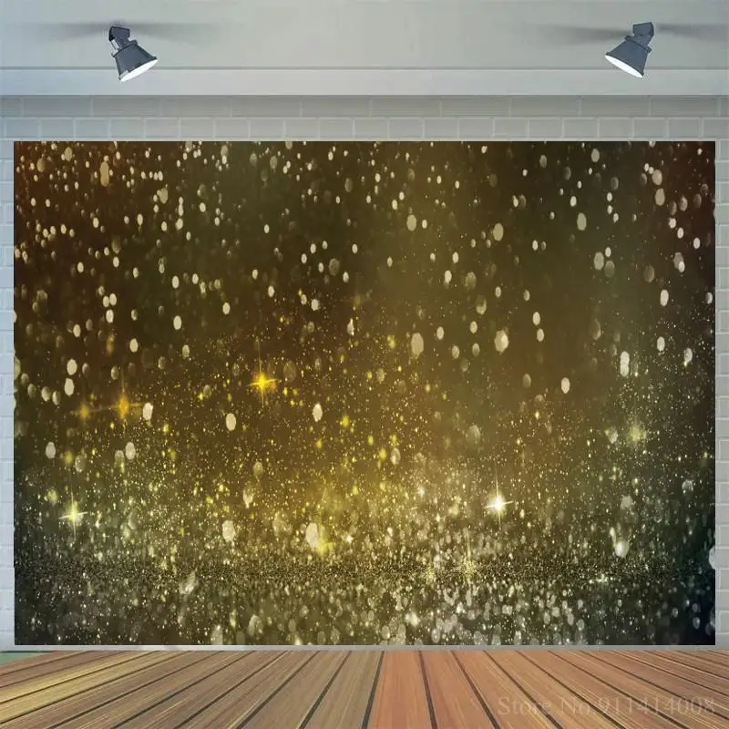 

Birthday Wedding Fantasy Glitter Backdrops Star Polka Dot Light Bokeh Love Photography Background Photo Studio Photocall