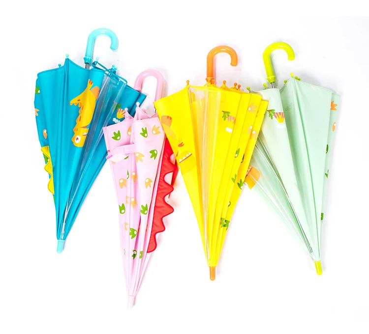 Зонт с динозавром для детей, Paraguas Guarda Chuva, зонтик Ombrello Parapluie Enfant Sombrilla Paraguas, Прозрачный детский зонт
