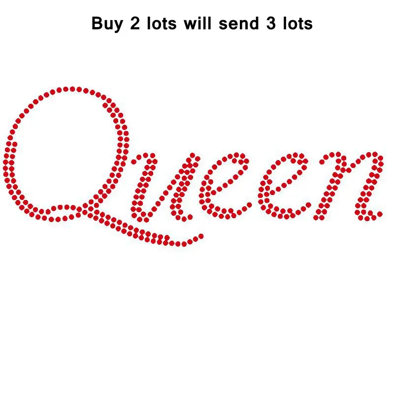 3 шт./лот сверкающие блестящие королевские разные слова шрифтов стразы горячей