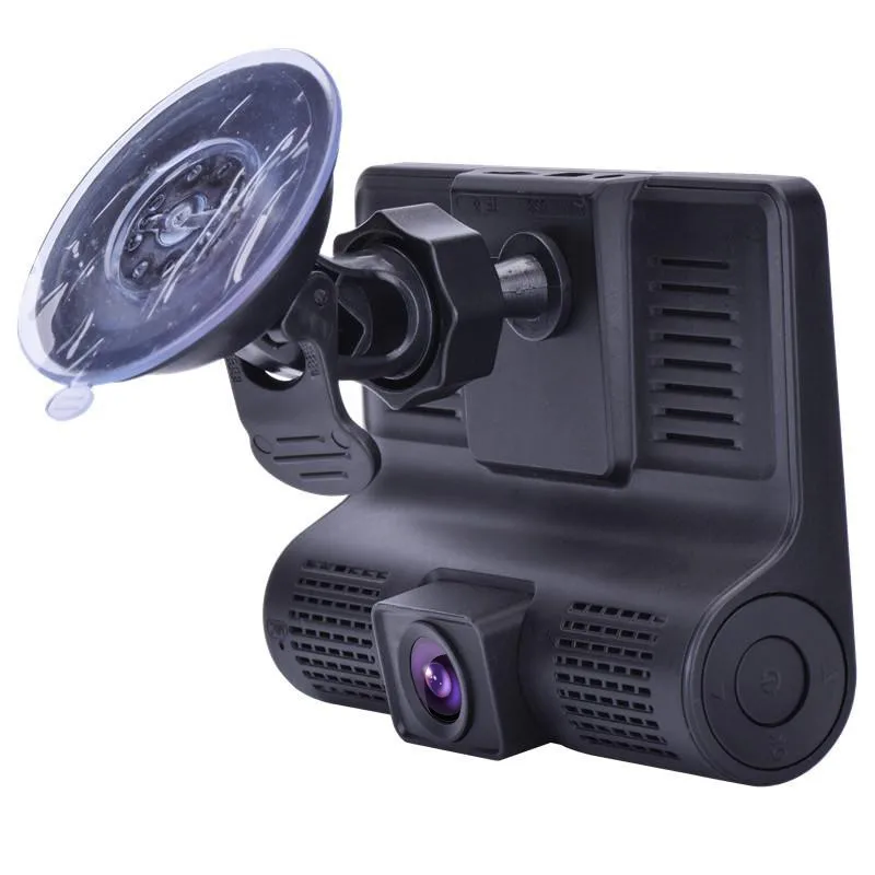 

Car DVR Video Recorder Dash Camera 1080P HD Dash Cam Dual Lens Dashcam With Rear View Camera Car Front Back Inside 4 Inch
