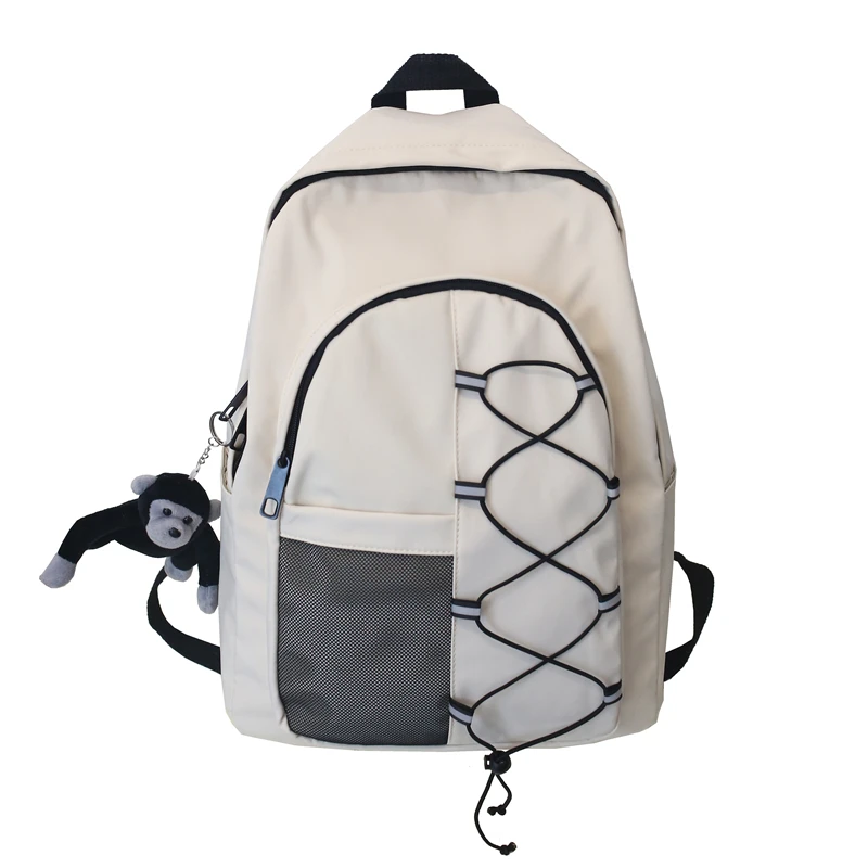 

Schoolbag Cool Girl Korean High School Students College Students Large Capacity Simple Wild Ins Fashion Brand Backpack