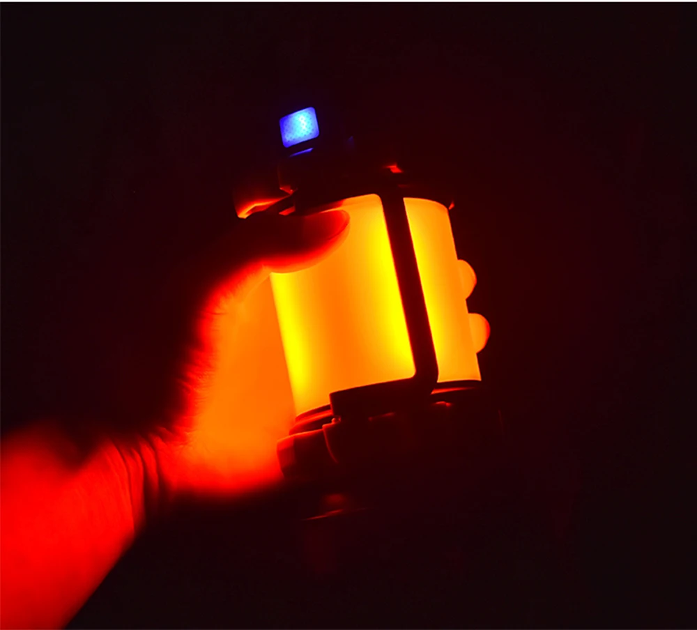 Super Bright LED Flashlight Barbecue light Portable Spotlight searchlight USB Rechargeable torch led working light camping light
