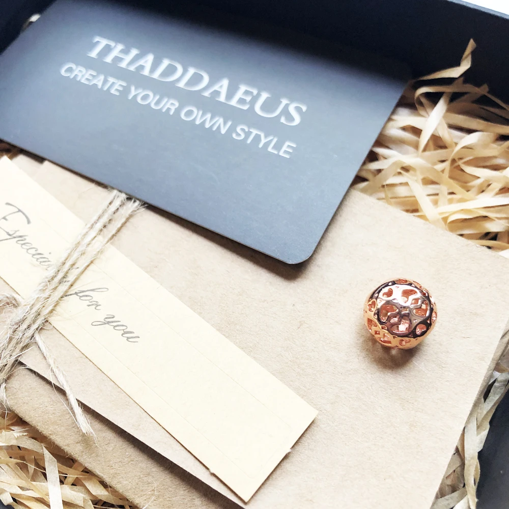 Бусины в форме сердца бусины цвета розового чистого золота подходит для браслета