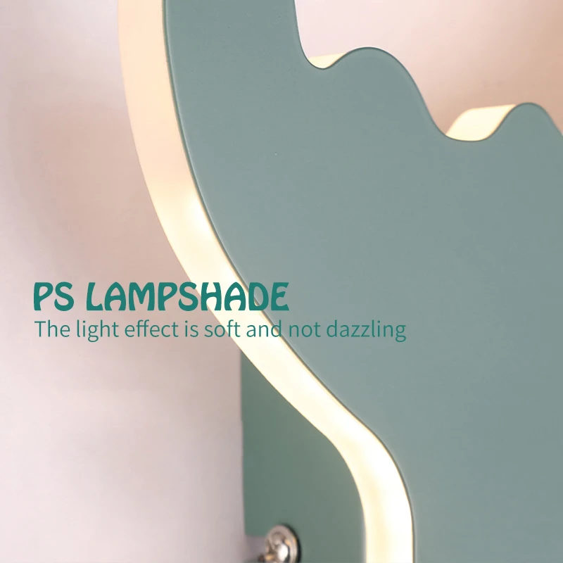 Настенный светильник с изображением динозавра бра настенные панели для детской