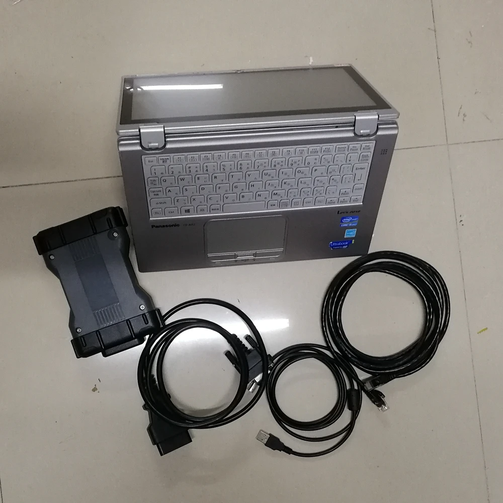 wifi connect MB Star C6 SD c6 X-ntry DOIP with CF-AX2 i5 laptop OBD2 Diagnostic Multiplexer Software car diagnosis Scanner tool |