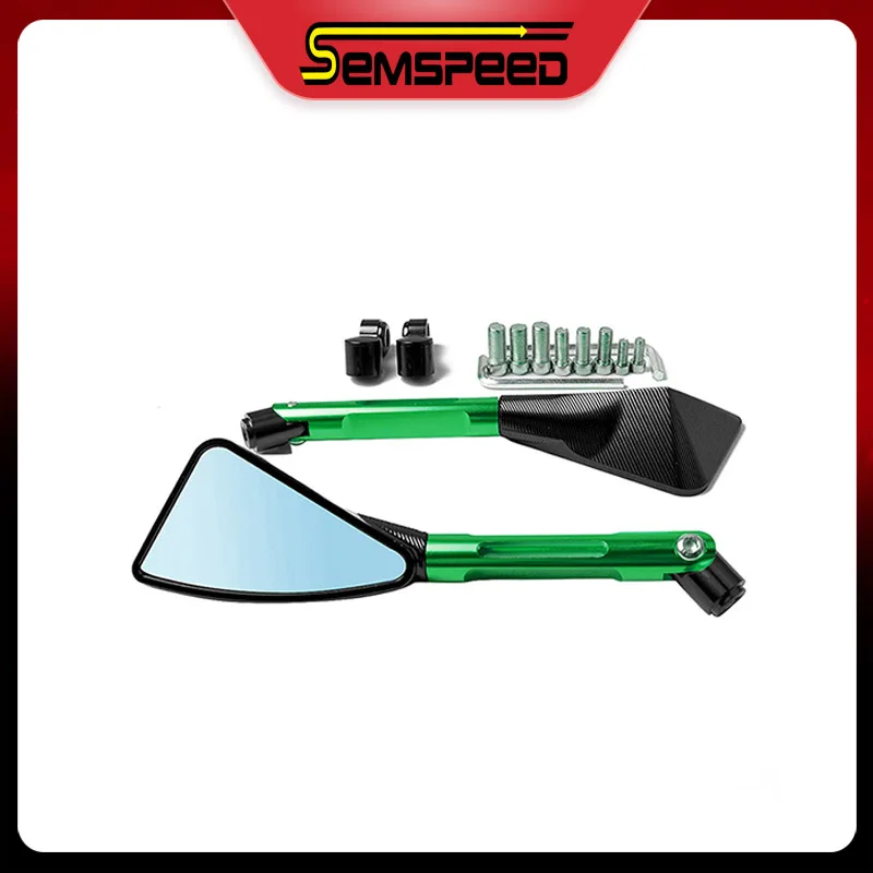 Универсальные мотоциклетные спортивные зеркала заднего вида для KAWASAKI Ninja 500R 650R/ABS