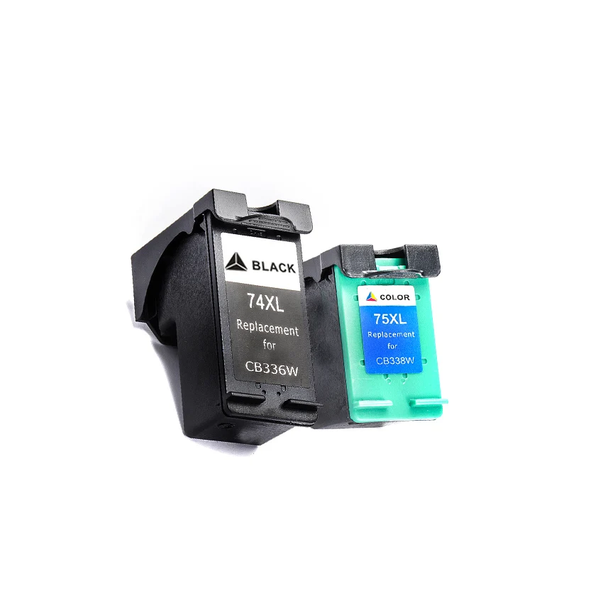Сменный картридж для принтера совместимый с for74 75 74xl 75XL Deskjet D4260 D4263 4360 D4368 Officejet J5730