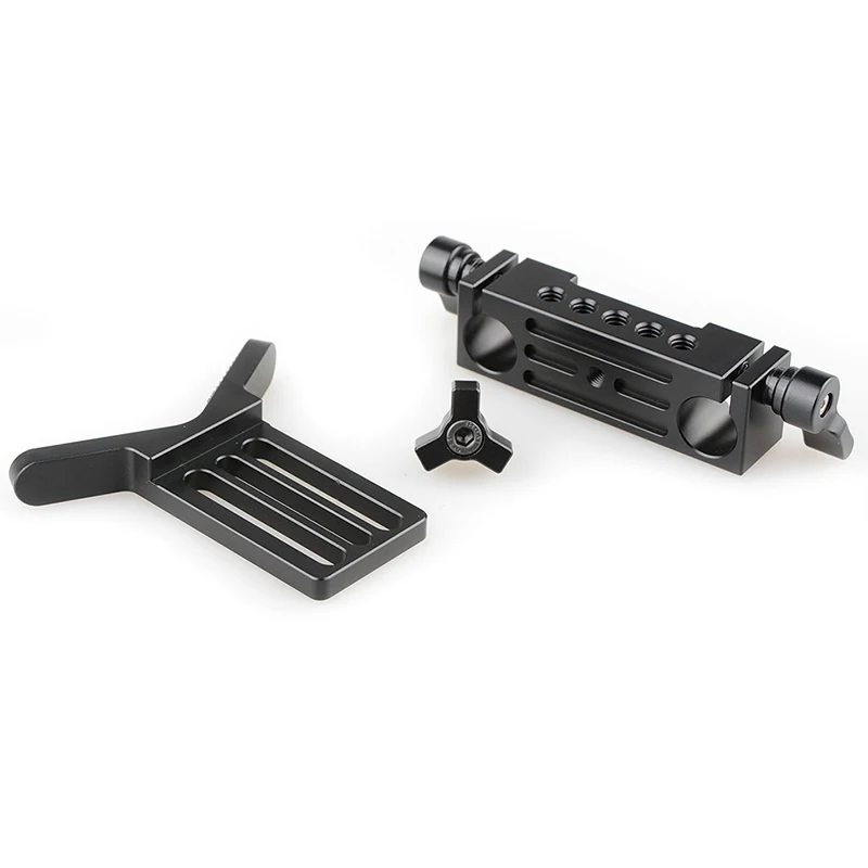 Объектив Поддержка 15 мм стержень зажимной рельс блок для DSLR Rig штанга опорная