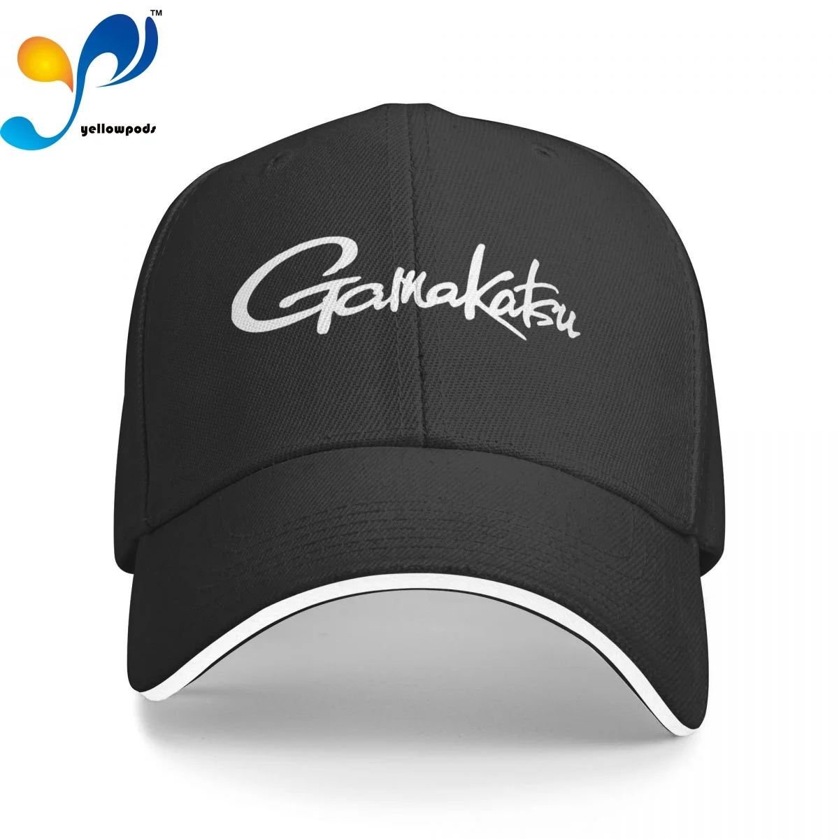 Бейсболка с логотипом Gamakatsu, бейсболка для мужчин, бейсболка с клапаном, мужские шапки с логотипом
