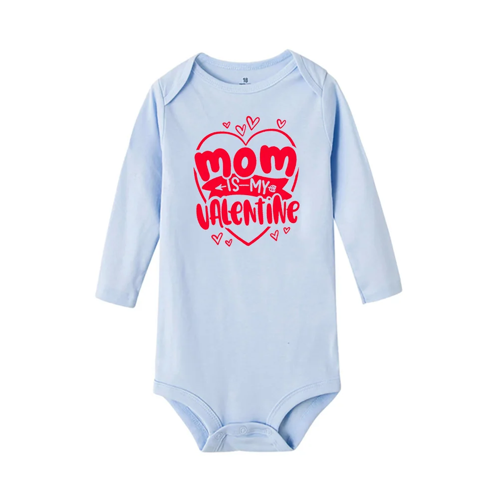 Женский комбинезон с длинным рукавом на День святого Валентина |