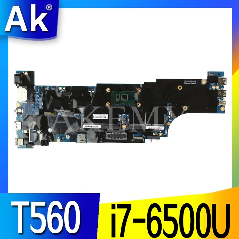 Высокое качество для ThinkPad T560 P50S Материнская плата ноутбука 01AY312 с SR2F1 I7-6600U ЦП 100%