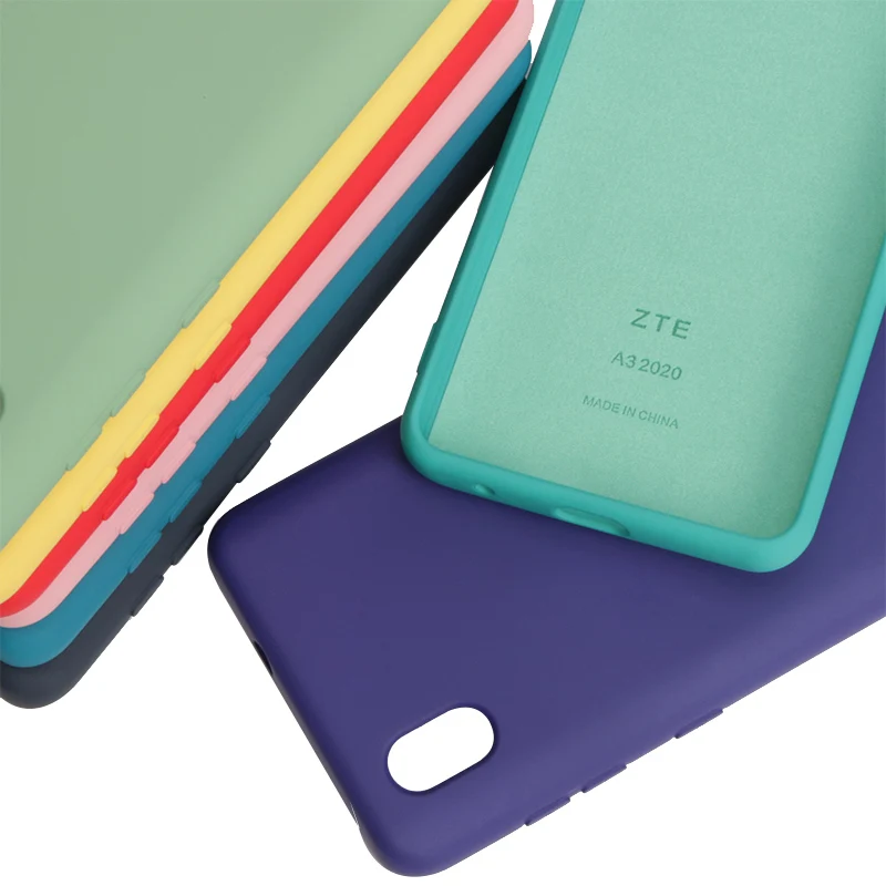 ZTE BLADE A3 A5 A7 2020 оригинальная Женская шелковистая Противоударная Защитная крышка