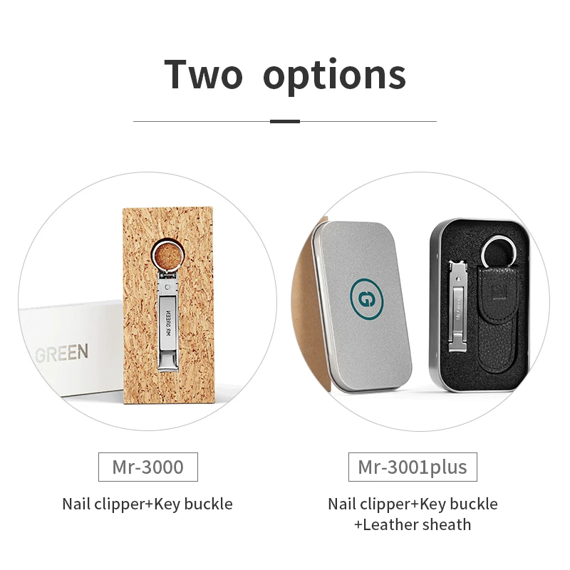 Складные ножницы MR.GREEN для ногтей маленькие и тонкие портативные дорожные
