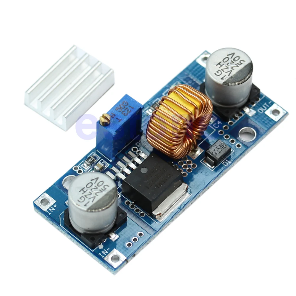 

Step Down Power Supply Module 24V 12V 9V 5VDC to DC 4V-38V to 1.25V-36V 5A W3JB