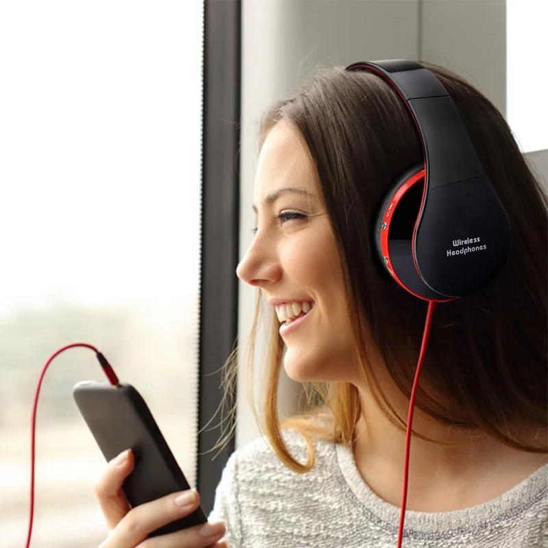 Беспроводные наушники Bluetooth foldable Deep Bass Стерео шумоподавление игровые гарнитуры