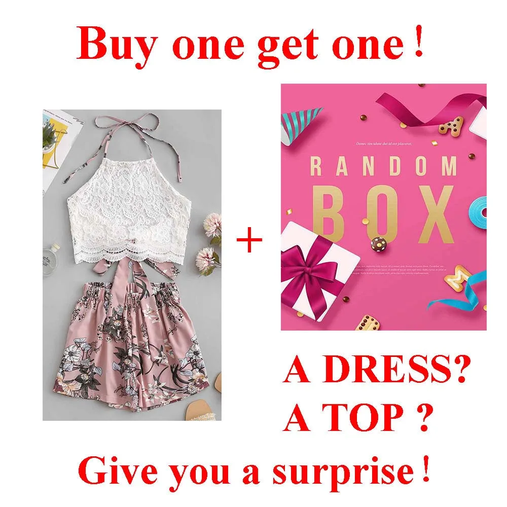 ZAFUL Lace Panel Floral Halter Two Pieces Suit Chic High Waist Sleeveless Women's Sets Vintage Pullover Crop Top And Shorts 2019 | Женская