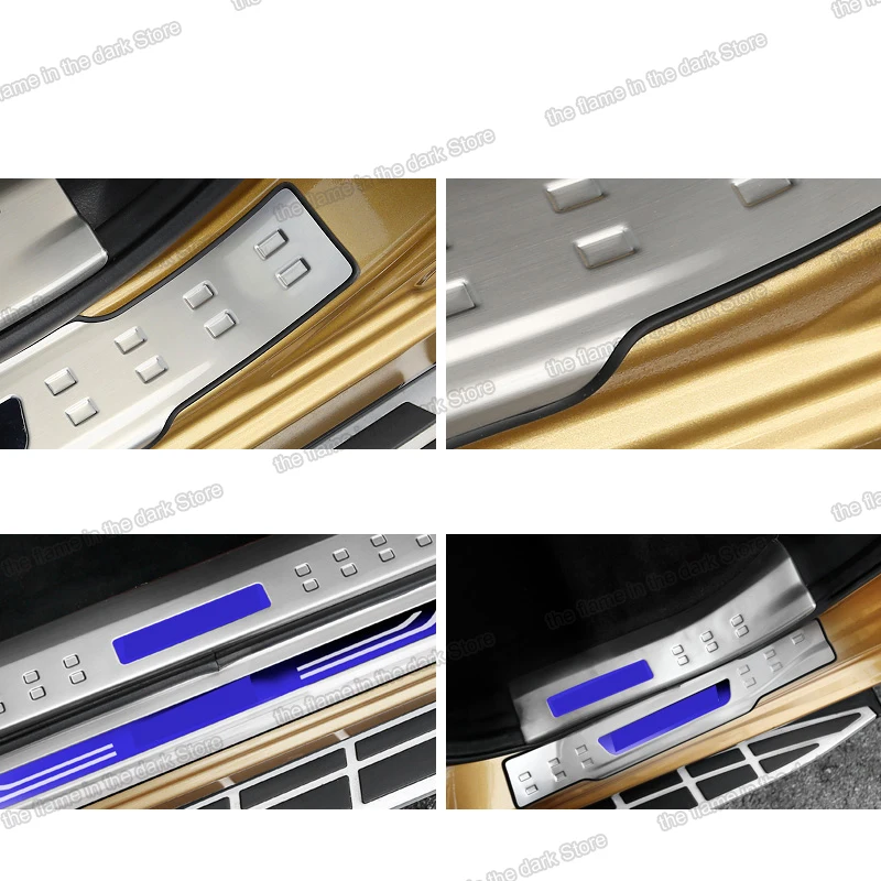 Автомобильный порог двери Lsrtw2017 из нержавеющей стали защитный для Nissan Qashqai J11 2015