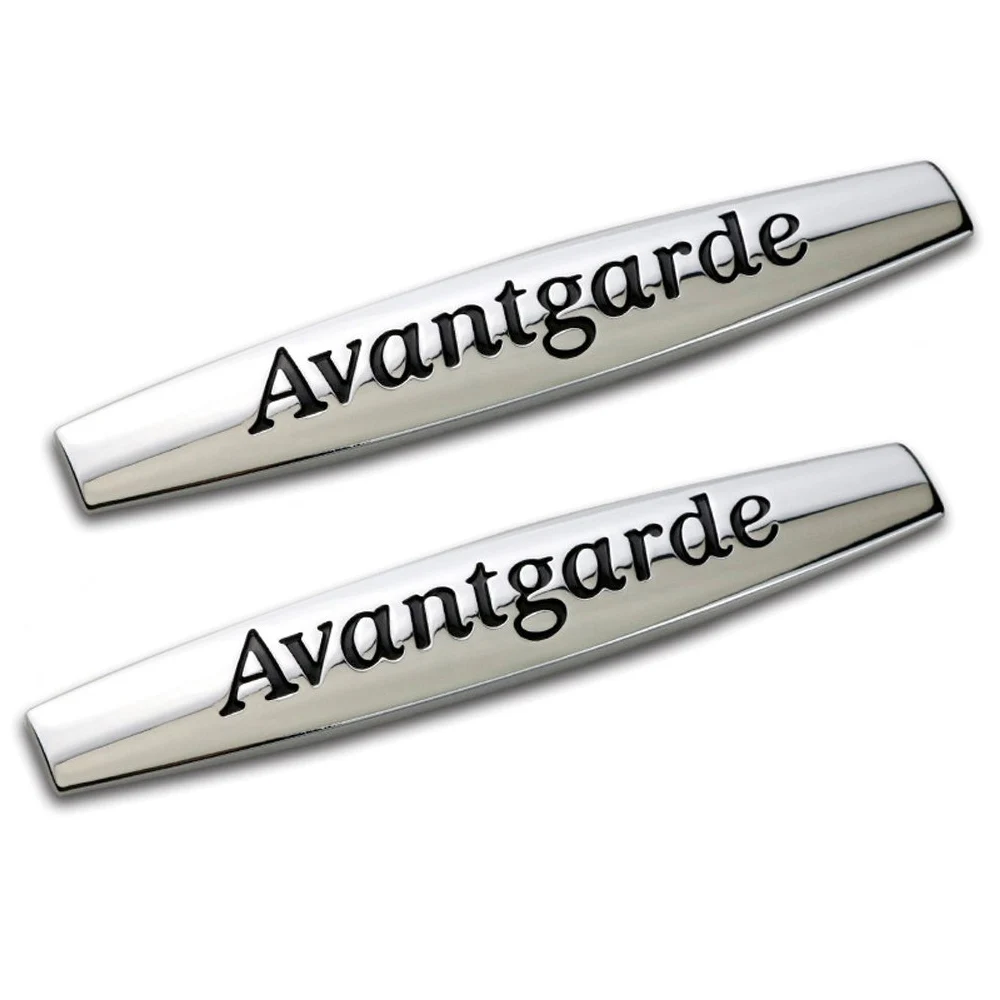 Avantgarde Эмблема для кузова автомобиля Fender Стикеры металлический логотип знак Mercedes