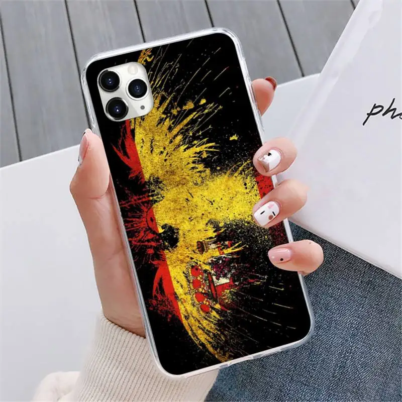 

Spain Spanish flag Phone Case For iphone 12 5 5s 5c se 6 6s 7 8 plus x xs xr 11 pro max mini