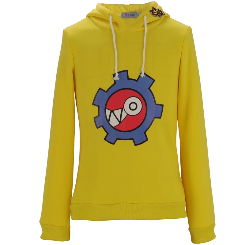 

HOLRAN SK8 the Infinity Reki Kyan Cosplay Costume Hoodie Yellow Sweatshirt Jacket Coat