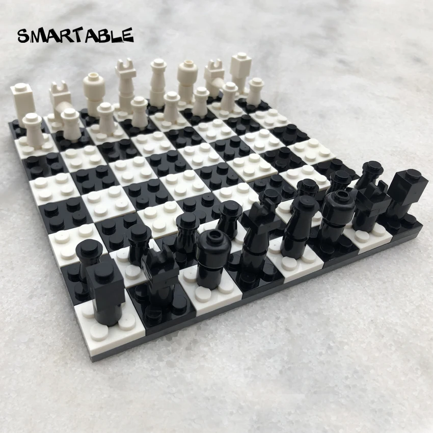Набор шахматных блоков Smartable детали MOC набор игрушек для детей развивающие товары