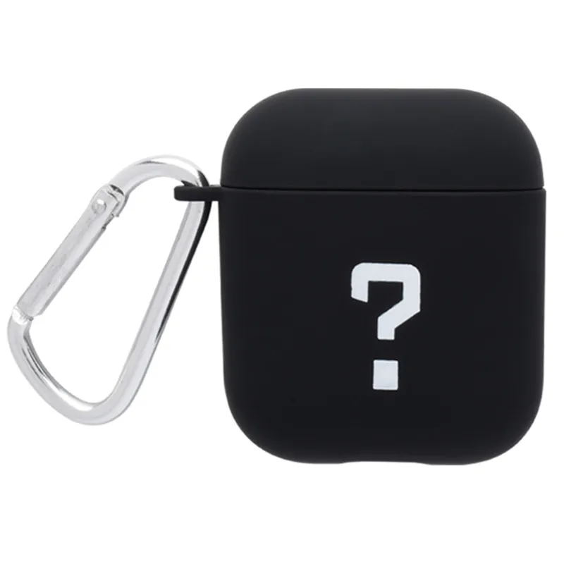 5 OTTWN For Apple Airpods 1 2 Silicone Case PC Cute Smiley Face Simple Earphone Hard Case Protection Portable Earphone Case Scrub - Цвет: 5