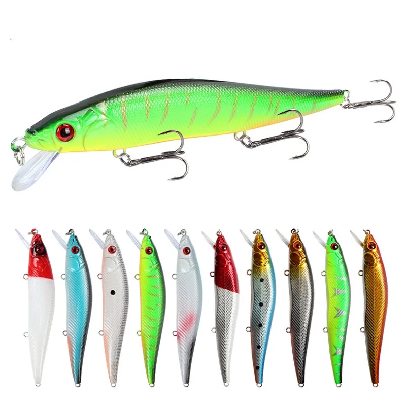 

1Pc 14cm/23g Sea Sinking Minnow Wobblers Fishing Lure Vobler Artificial Bait Hard Lures For Fishing Goods Jerkbait Trolling Lure